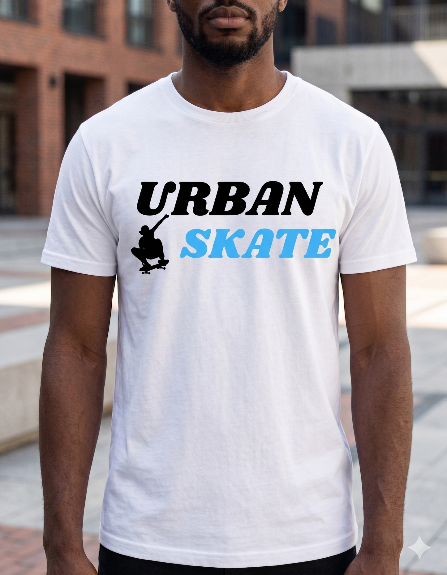 'Urban Skate" Unisex Standard Crew T-Shirt
