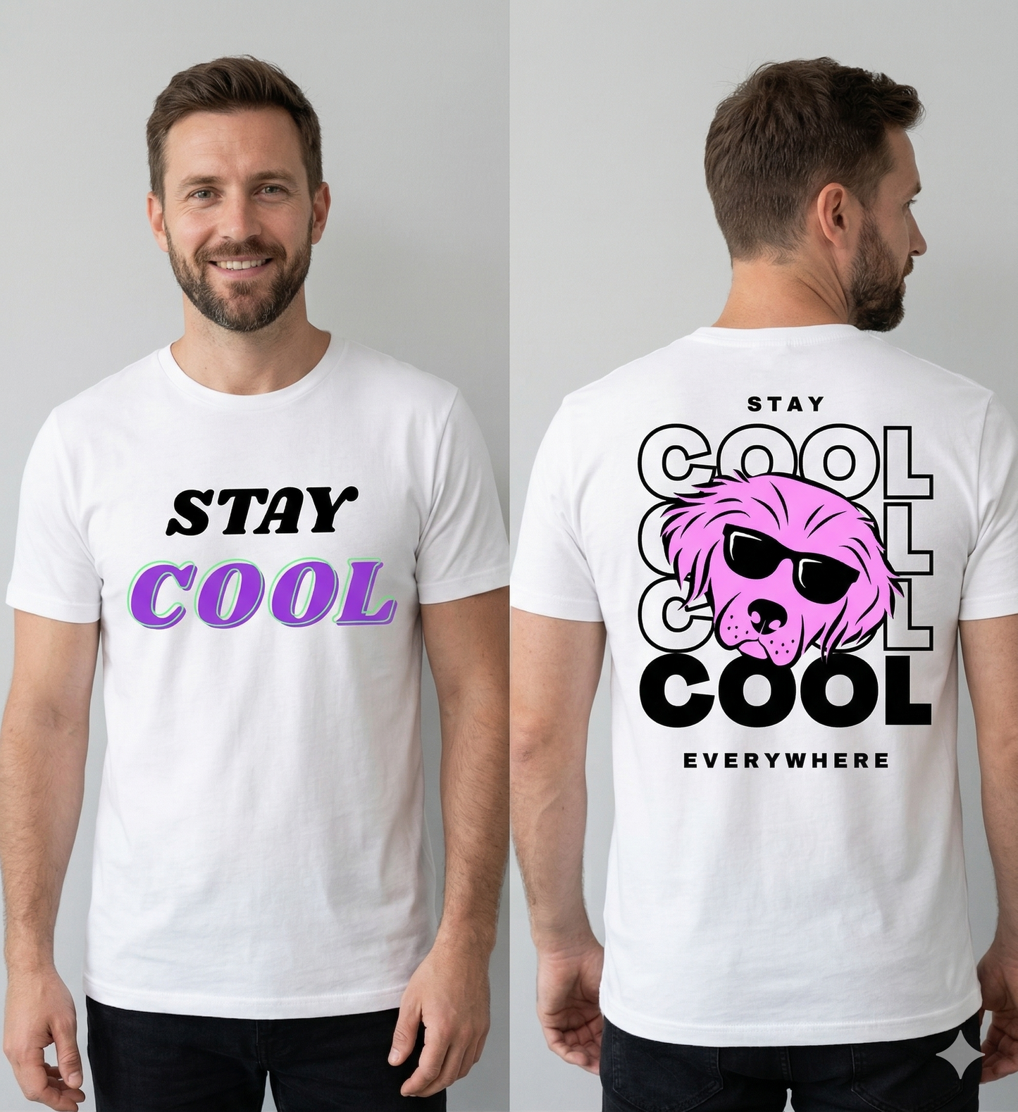 "Stay Cool Everywhere" Unisex Standard Crew T-Shirt